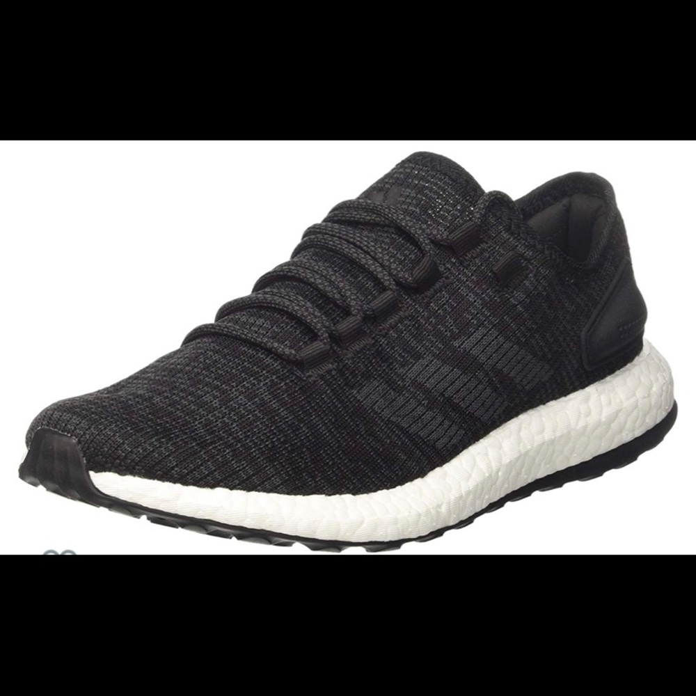 Adidas pureboost NEW black men’s 11 sneakers shoes